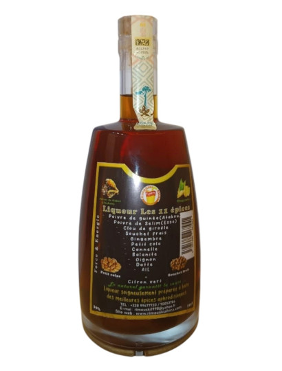 Les 11 Epices - Naturel - 75Cl
