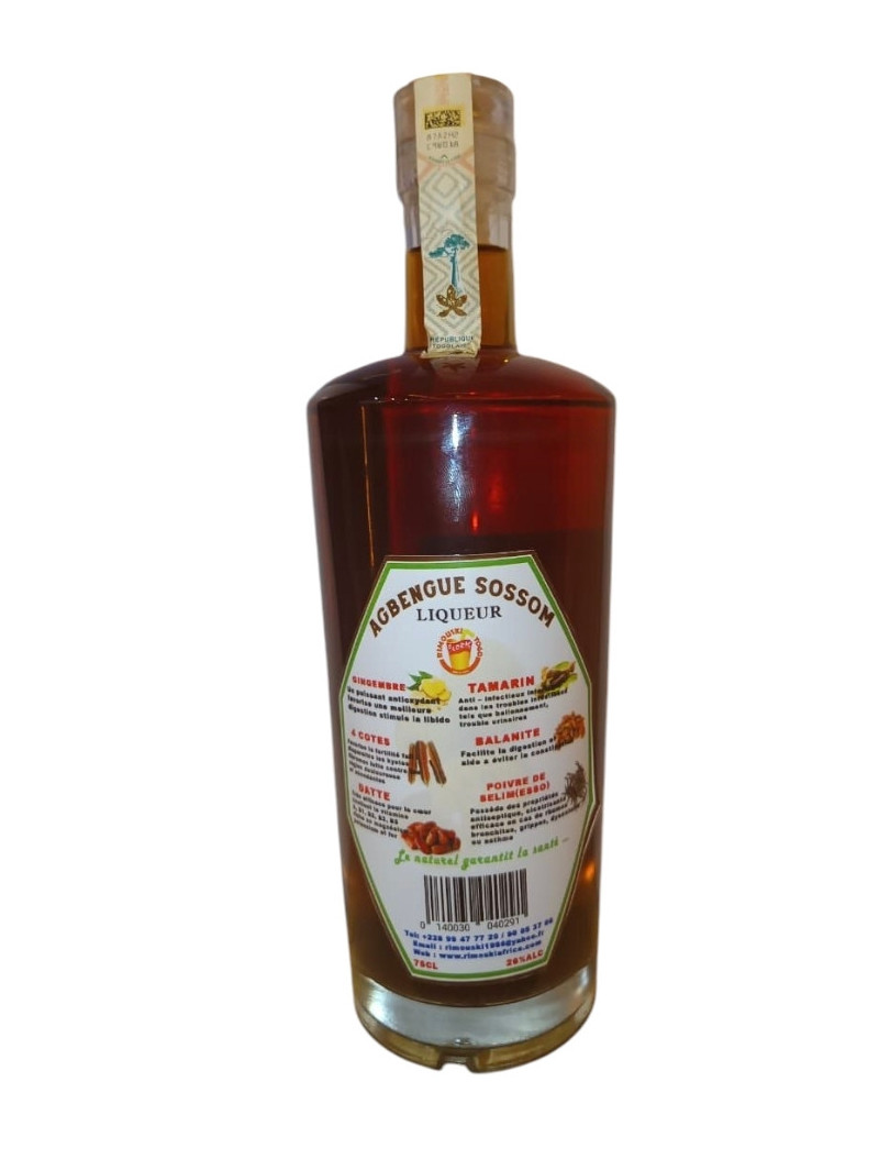 Agbengué Sossom - Naturel - 75Cl