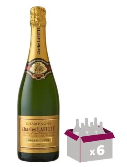 Charles Lafitte "Belle Cuvée" Brut - 75CL X 6